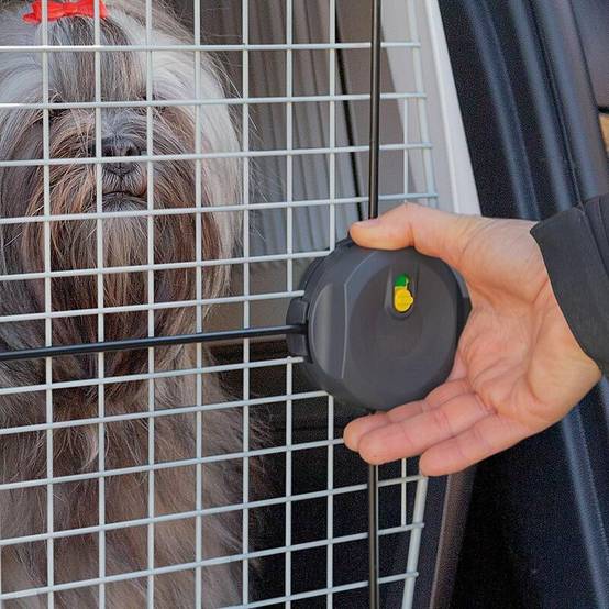 Panier de transport chiens résine gris H 45,5 cm – FERPLAST - Image 4