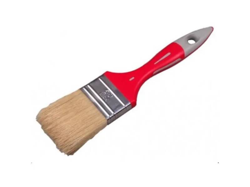 Pinceau brosse plate taille 60 mm manche bi matière – SAVY