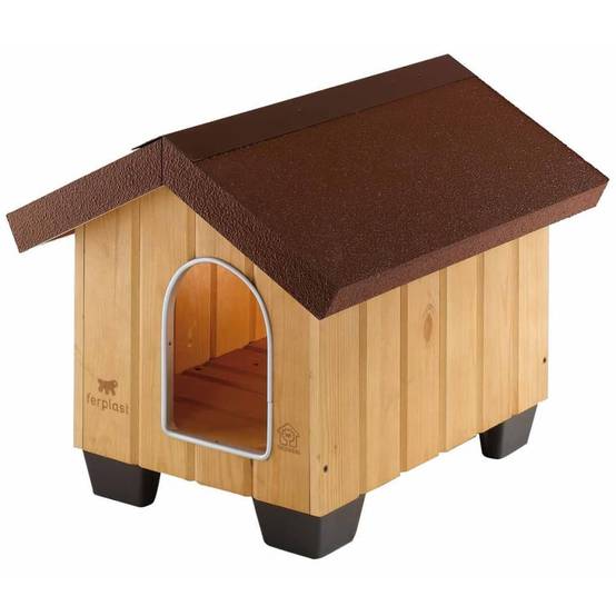 Niche pour chien bois extérieur XL – FERPLAST - Image 5