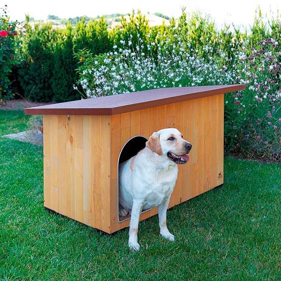 Niche pour chien bois extérieur XL – FERPLAST - Image 1