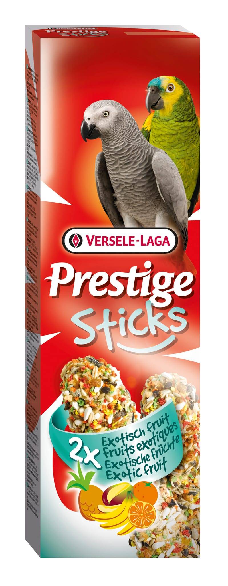 Prestige Sticks Perroquets Fruits Exotiques 2x70 g - Image 1