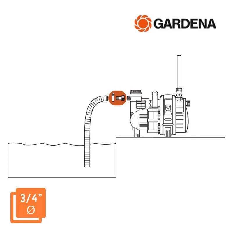 Adaptateur Tuyau Aspiration Ø 19 mm 1723-20 - GARDENA - Image 1
