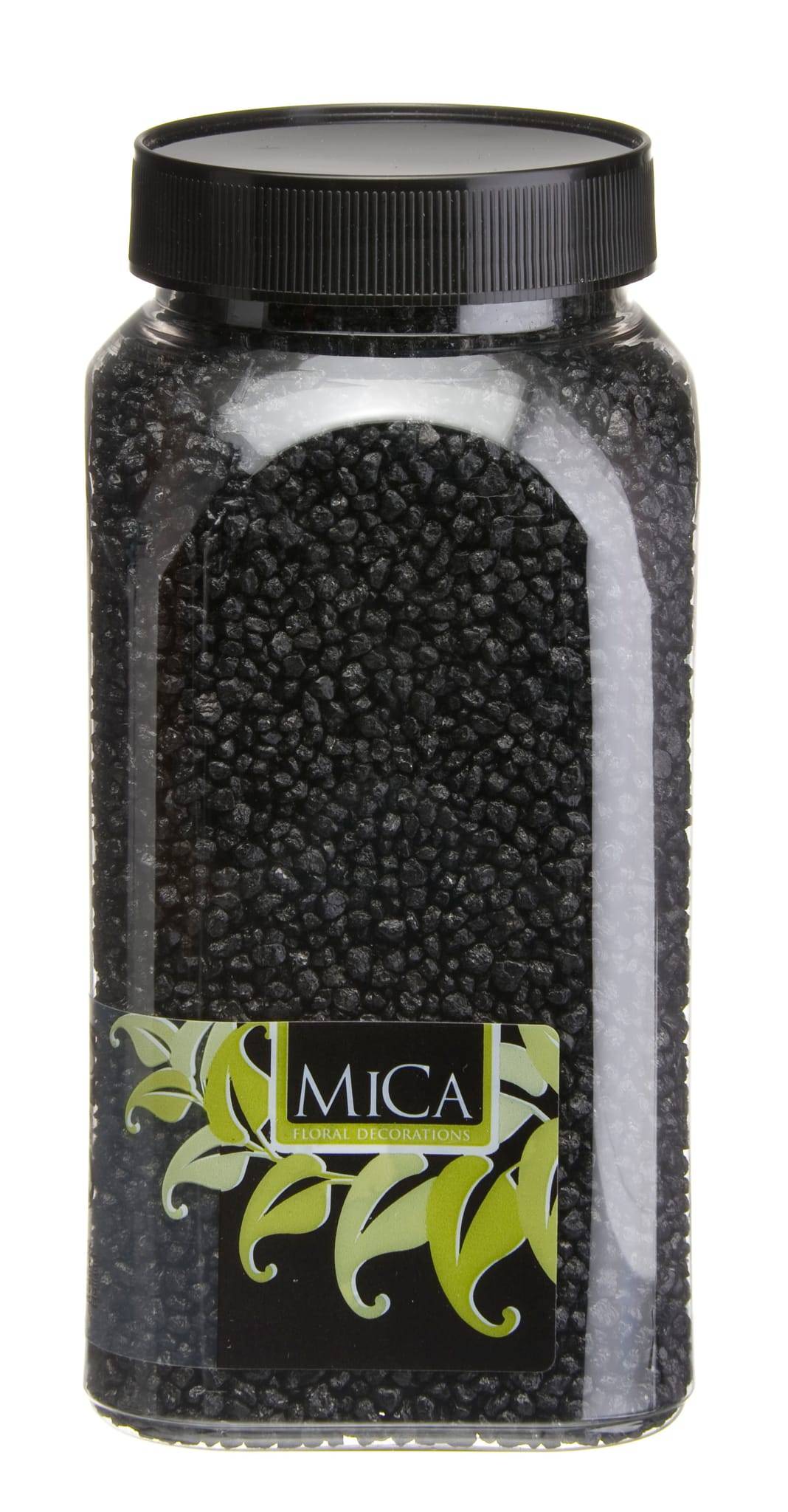 Granulat décoratif 2-3 mm noir 650 ml