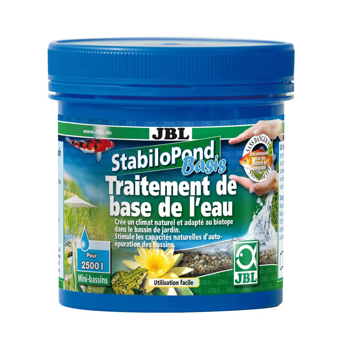 Produit d'entretien de base pour tous les bassins de jardin