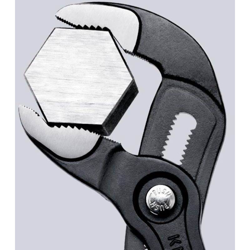 Pince multiprise Cobra acier atramentisé grise L.250 mm Ø46 mm - Knipex - Image 8