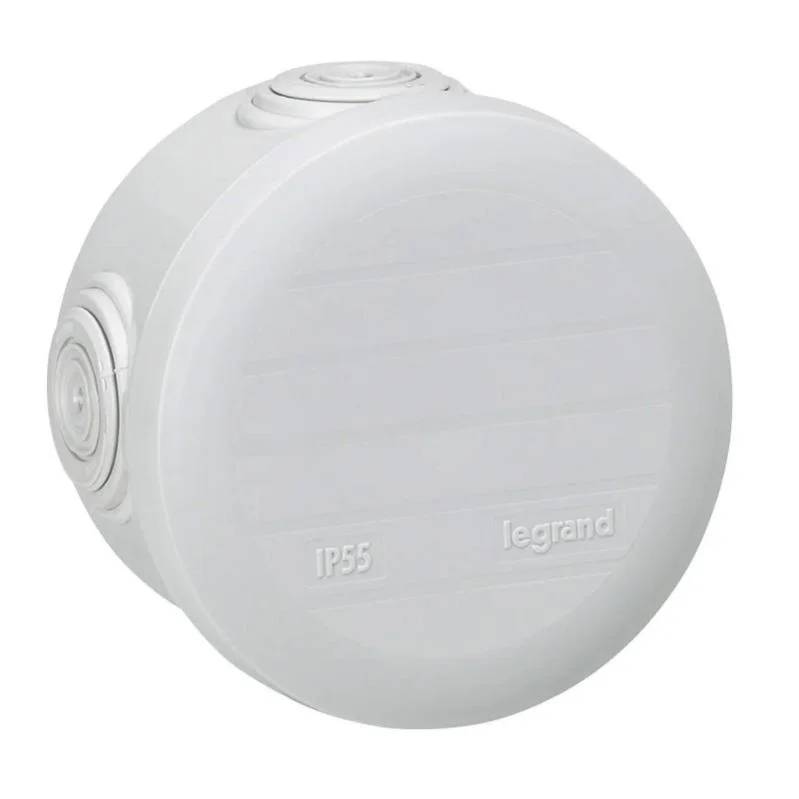 Boîte de dérivation Ronde Plexo Gris Ø 60 mm ép. 40 mm LEGRAND