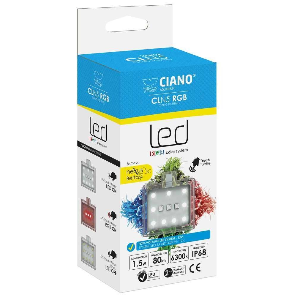 Eclairage LED Aquarium RGB Tactile Betta Nexus CLN 5 – CIANO - Imagen 2