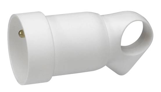 Fiche électrique femelle plastique blanc 16 A - LEGRAND - Image 2
