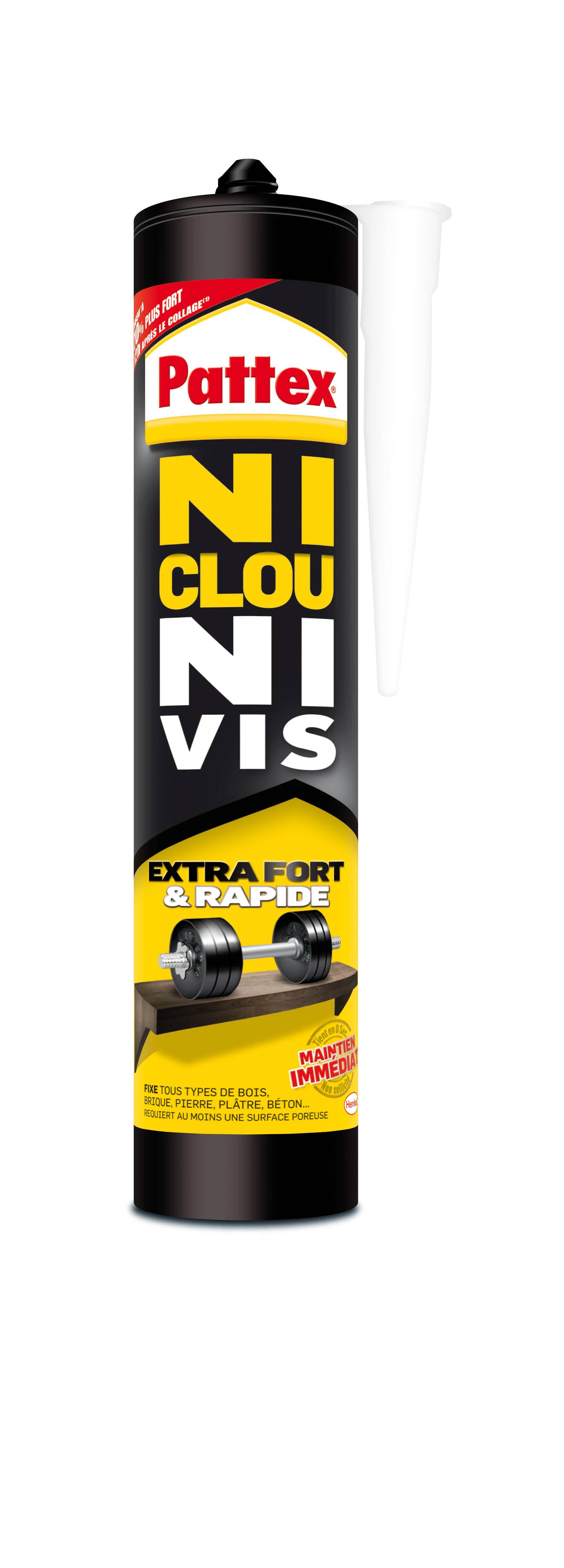 Colle de fixation Ni clou ni vis - PATTEX