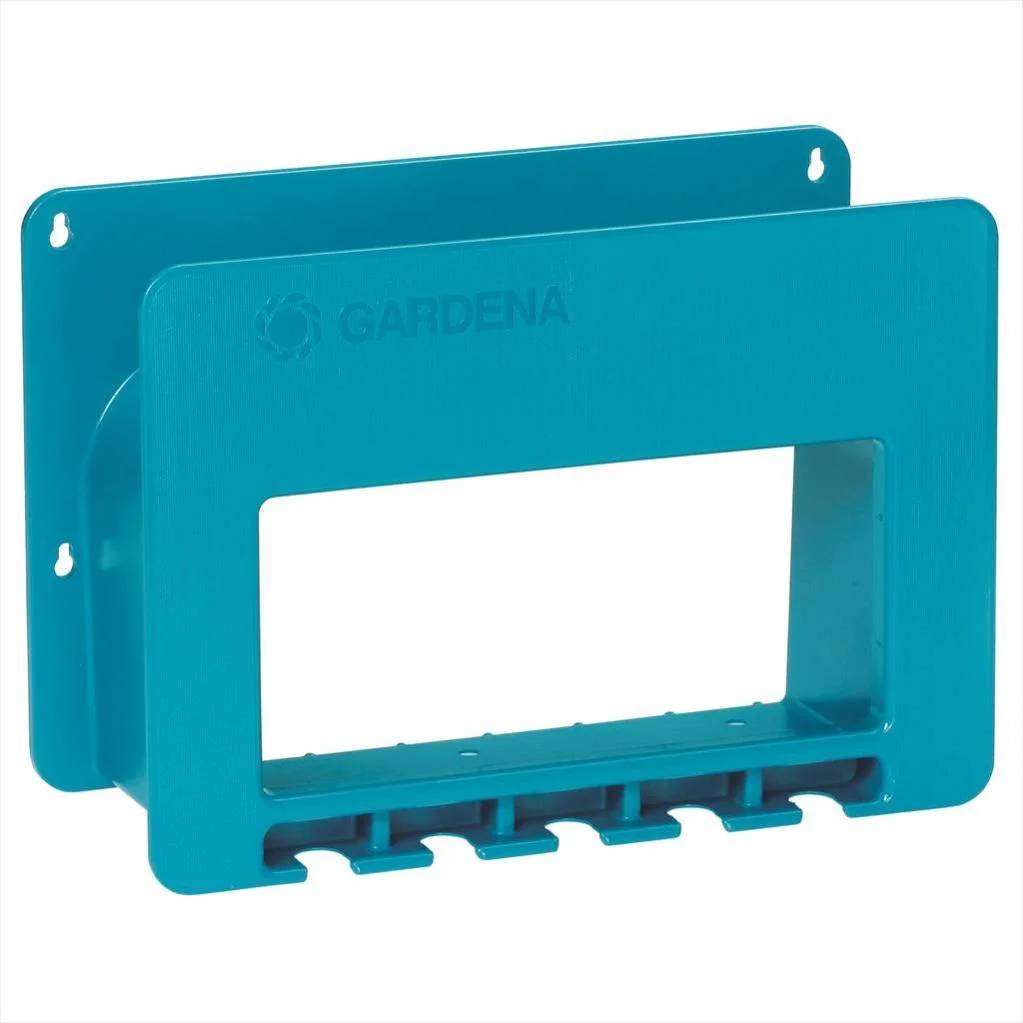 Porte-tuyau mural bleu grand modèle - GARDENA