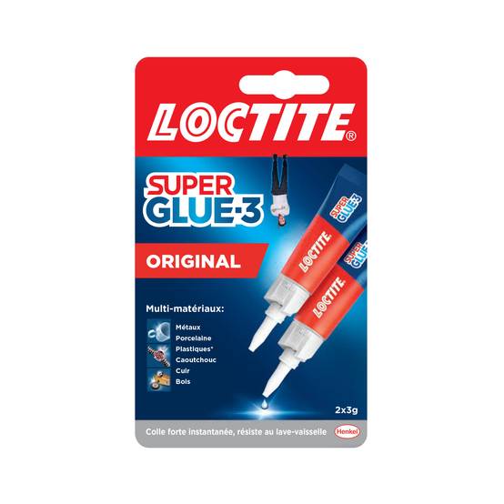 Colle Cyanoacrylate Super Glue-3 3 g – LOCTITE - Image 1