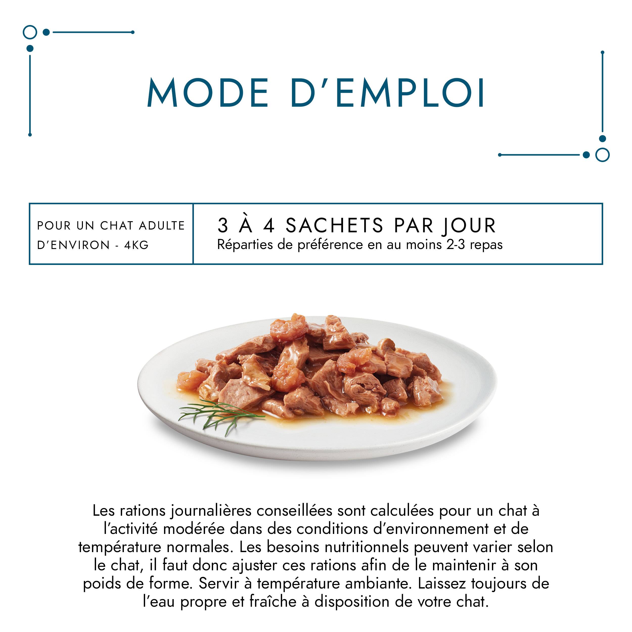 Purina Gourmet - Sachets chat Les Plaisirs de la Mer Carrelet-Thon-Saumon 4x85g - GOURMET - Image 5