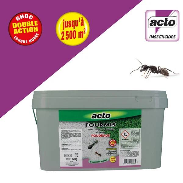 Poudre Insecticide Anti-Fourmis Formule Poudrage Seau - ACTO - Imagen 4