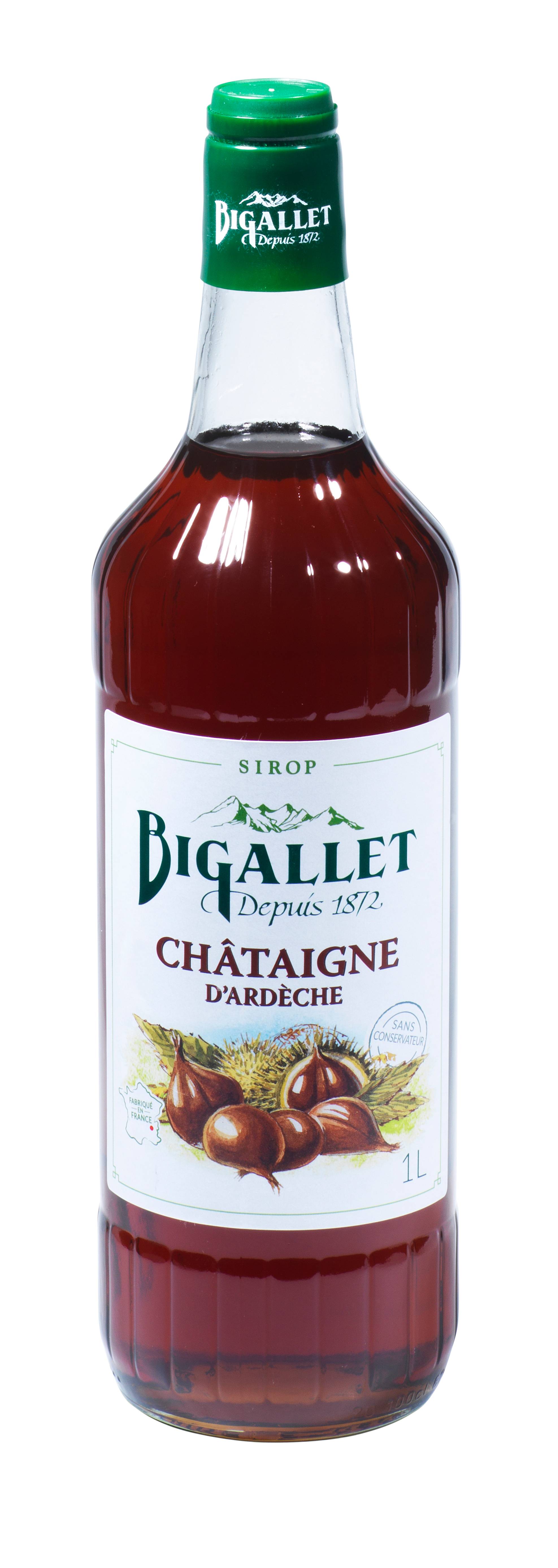 Bigallet - Sirop de châtaigne 1 L - Bigallet