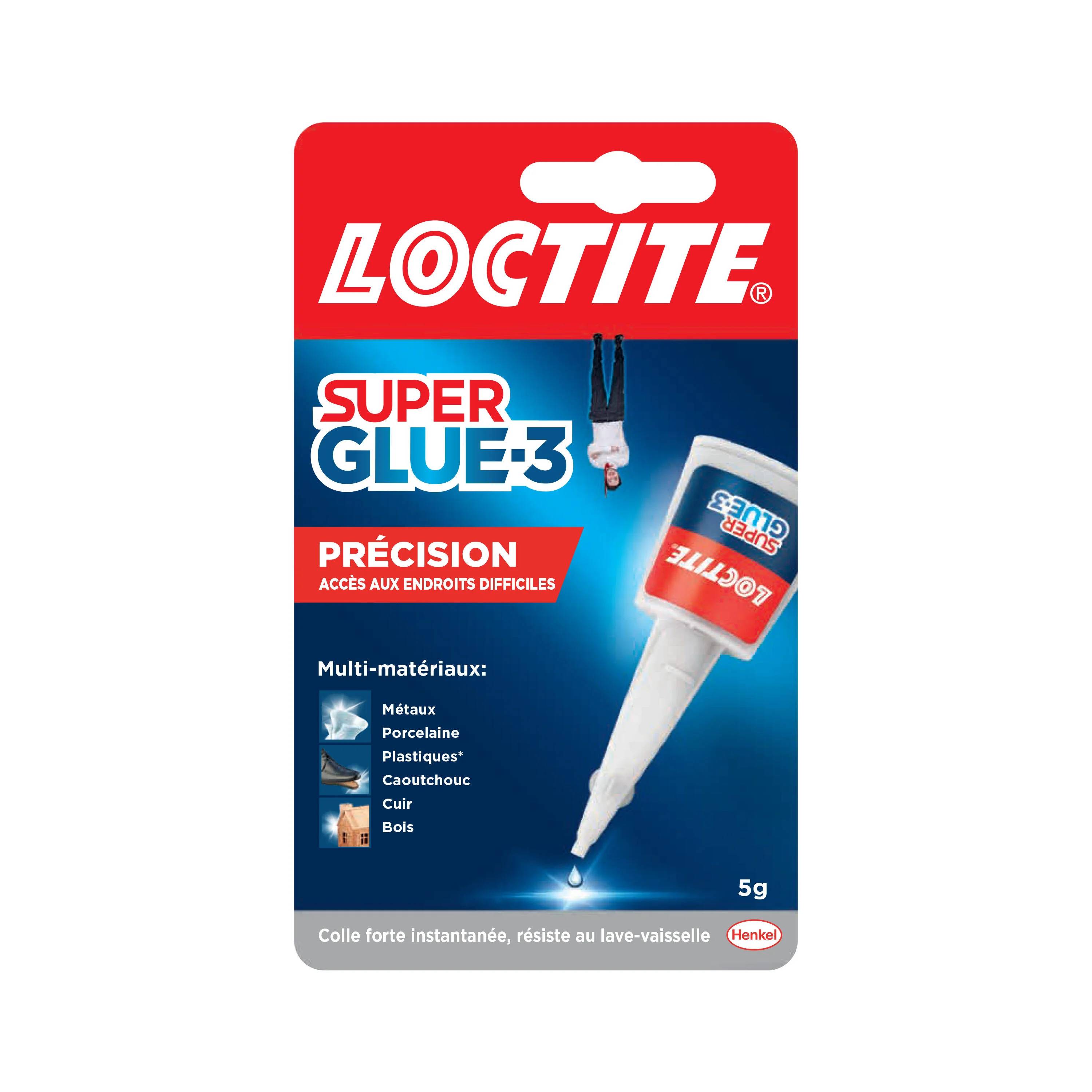 Colle De Réparation Super Glue 3 Précision 5g - LOCTITE