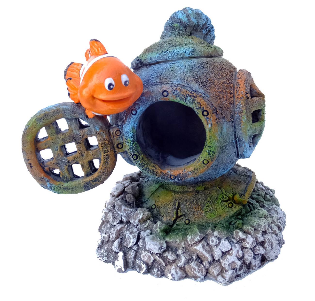 Decoración Aquadella Pez Payaso - 8 - L. 5 X L. 4 X H. 4 Cm