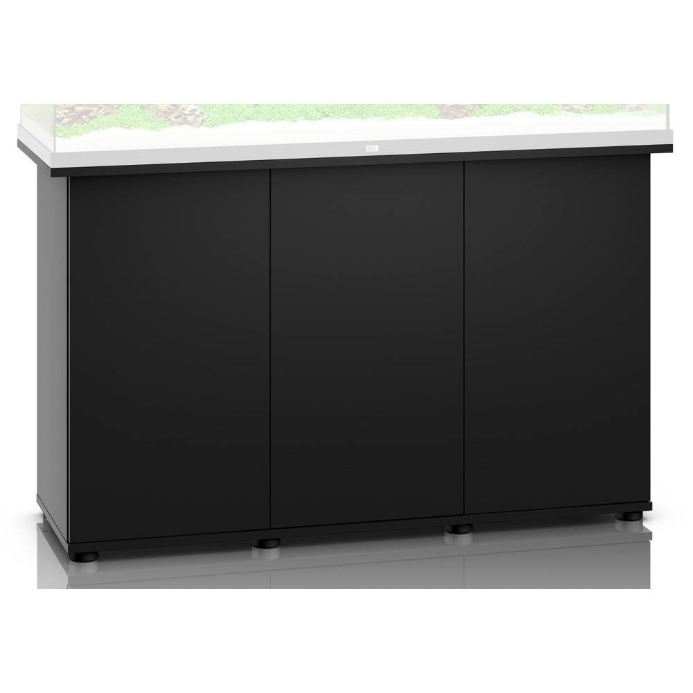 Meuble aquarium bois mélaminé noir L 121 cm P 41 cm H 73 cm - JUWEL - Imagen 3