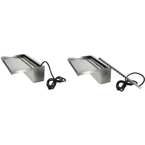 Ubbink - Cascade Niagara 20 LED Inox 30 cm H10x30x20cm - UBBINK - Image 3