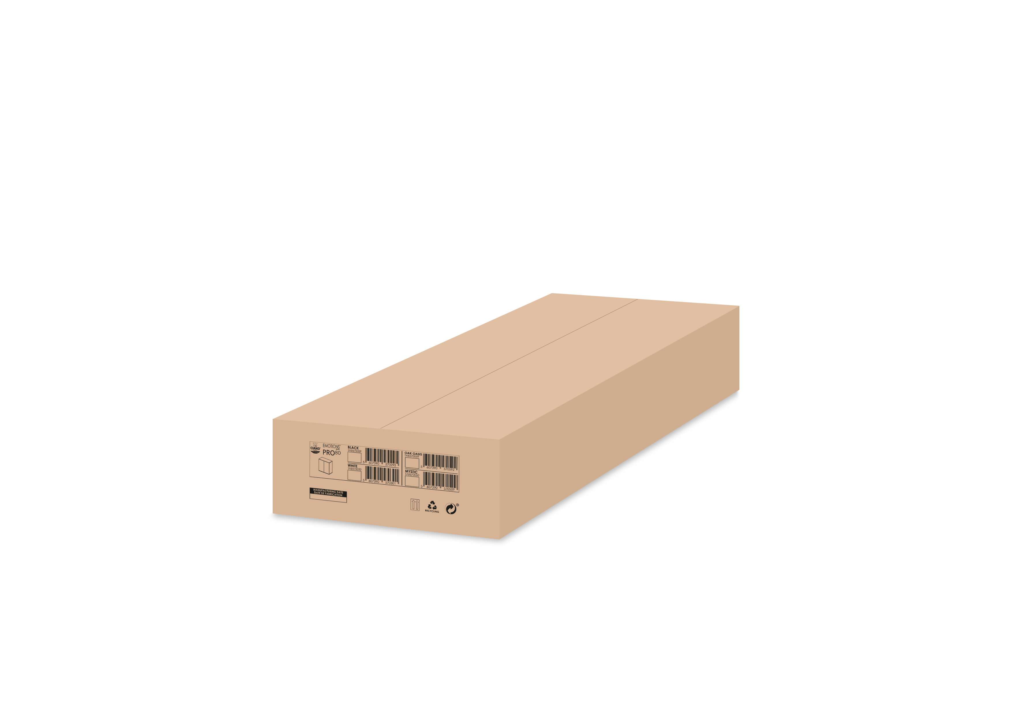 Meuble Emotions Pro 80 Blanc - Imagen 4