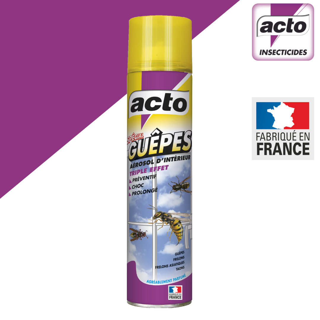 Acto - Especial avispas triple efecto aerosol 400 ml – ACTO - Imagen 2