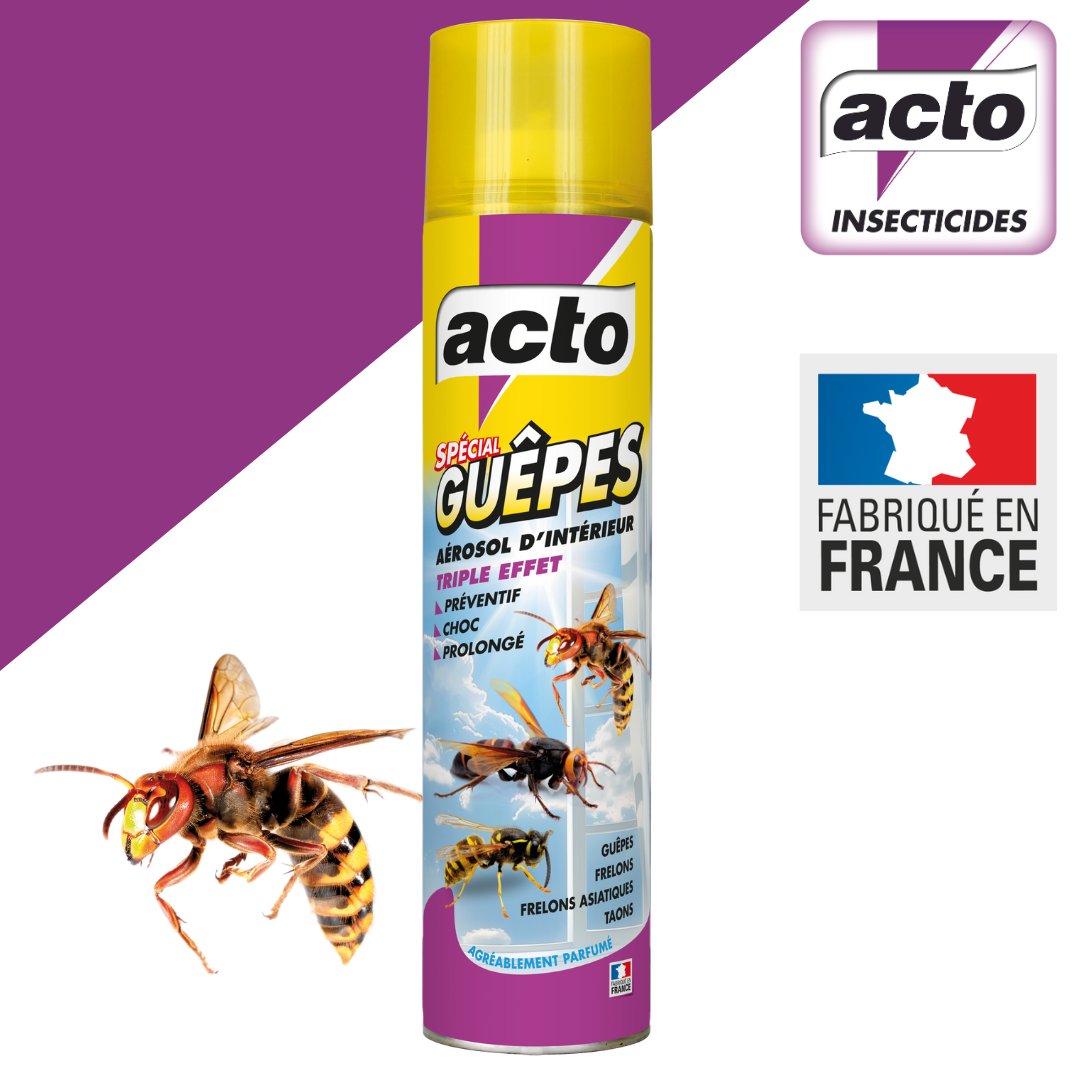 Acto - Especial avispas triple efecto aerosol 400 ml – ACTO - Imagen 1