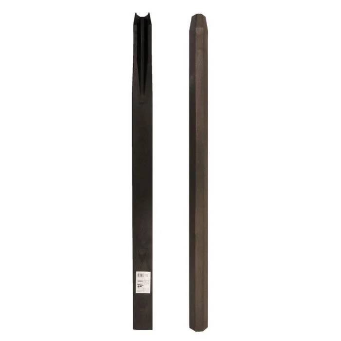 Piquet polyéthylène recyclé noir H 58 cm - UBBINK - Image 4