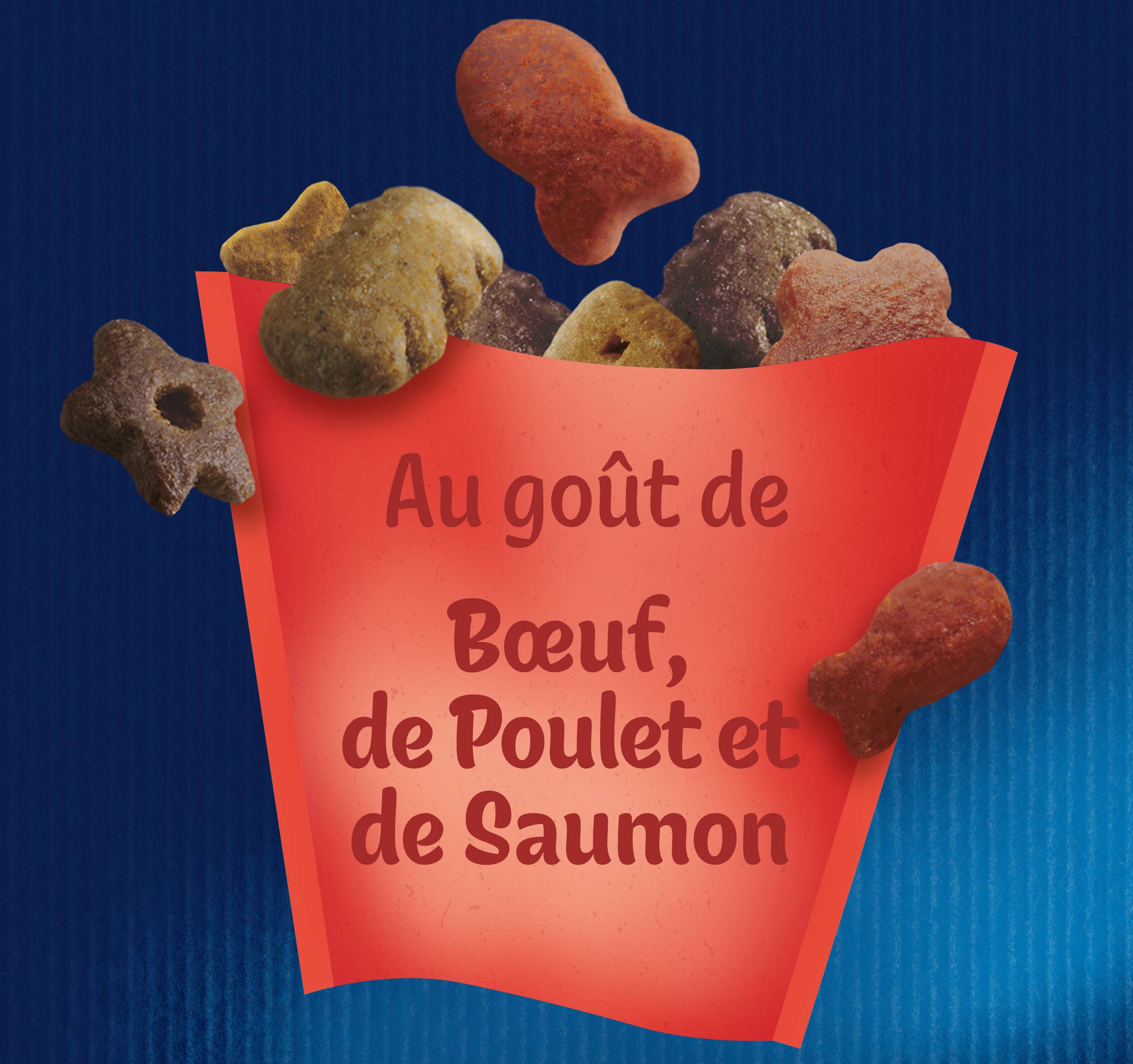 Purina One - Friandises chat saveur Grillade Bœuf Poulet Saumon 60 g - FELIX - Imagen 3