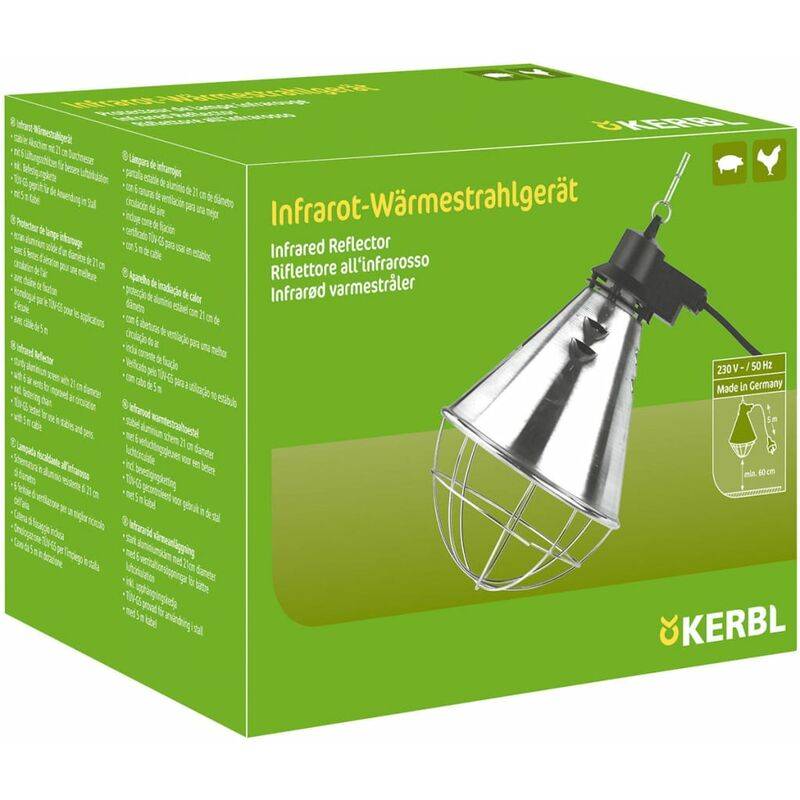 Protecteur de lampe infrarouge câble 5m - KERBL - Imagen 2