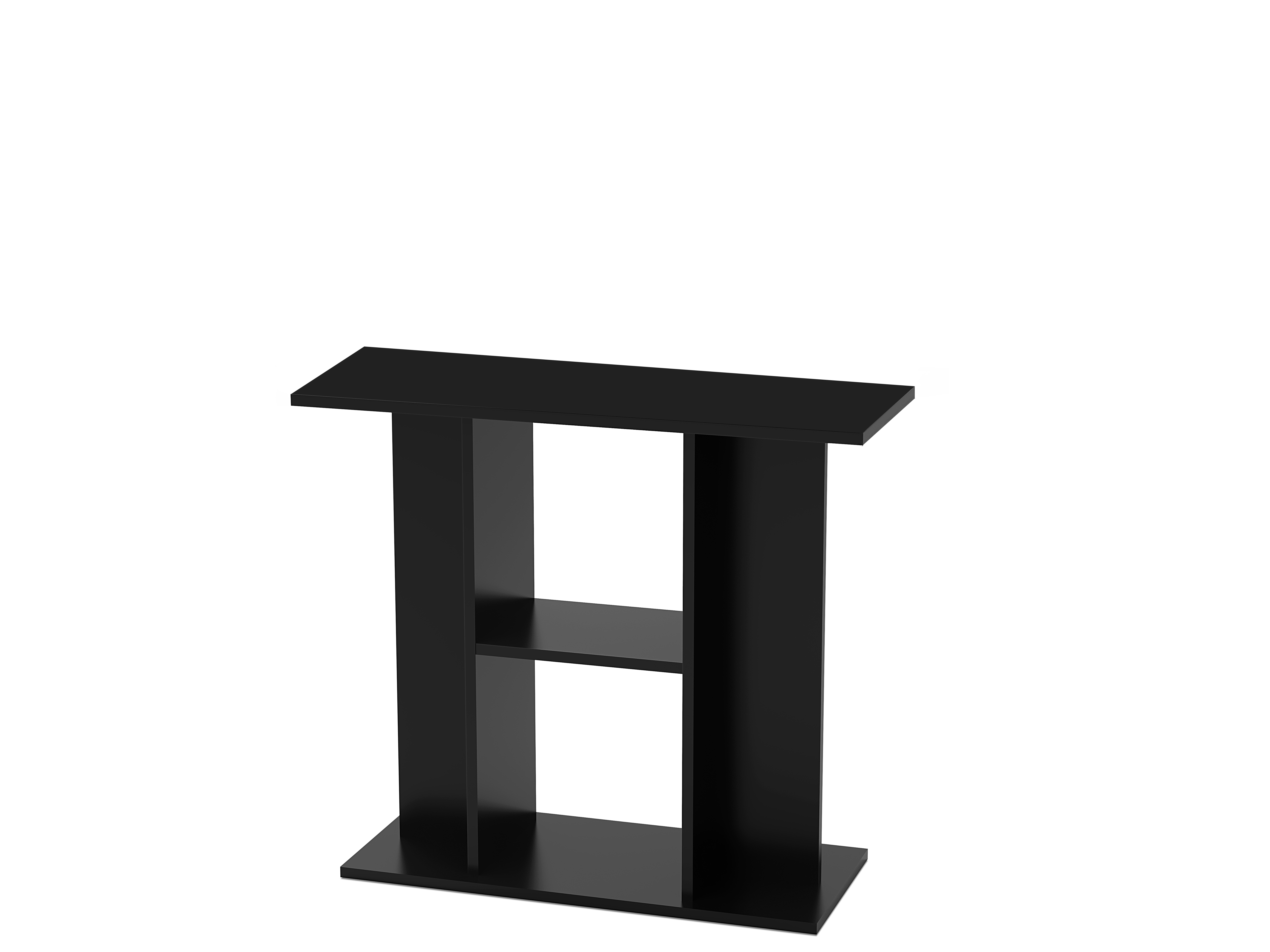 Ciano - Meuble pour aquarium terrarium bois mélaminé noir - CIANO - Image 1