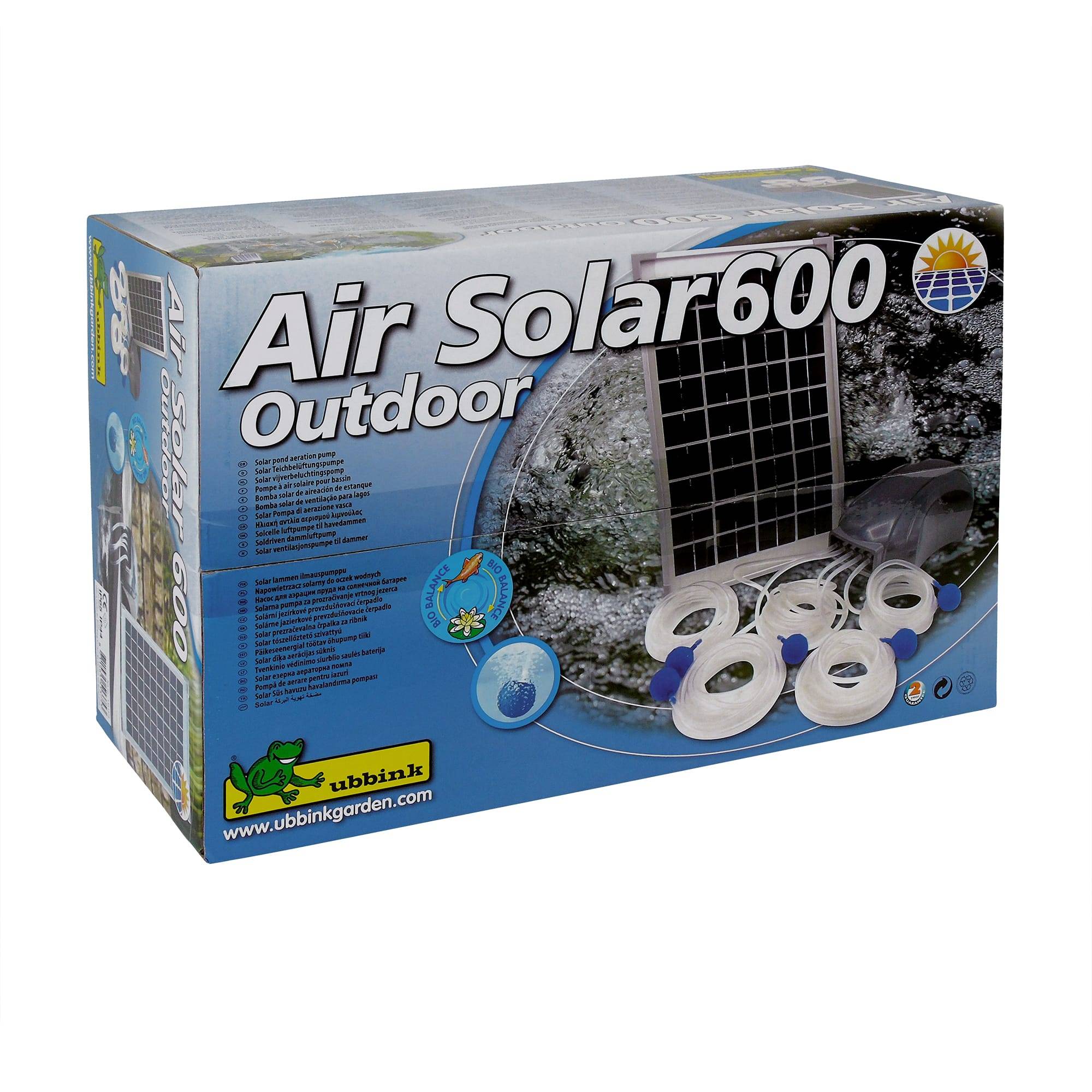 Ubbink - Pompe à air solaire pour bassin de jardin Air Solar 600 - Ubbink - Image 3
