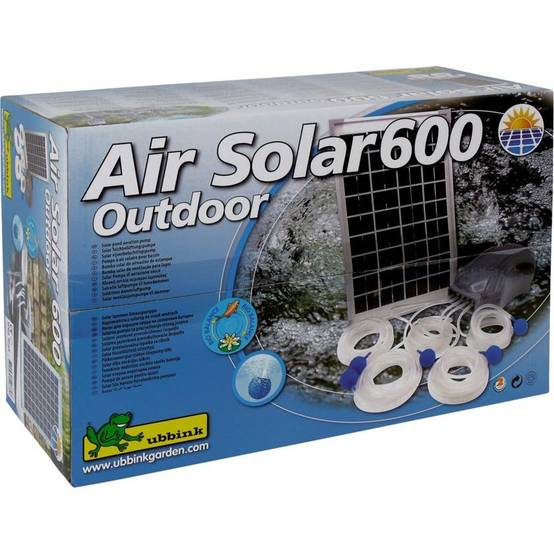 Ubbink - Pompe à air solaire pour bassin de jardin Air Solar 600 - Ubbink - Image 5