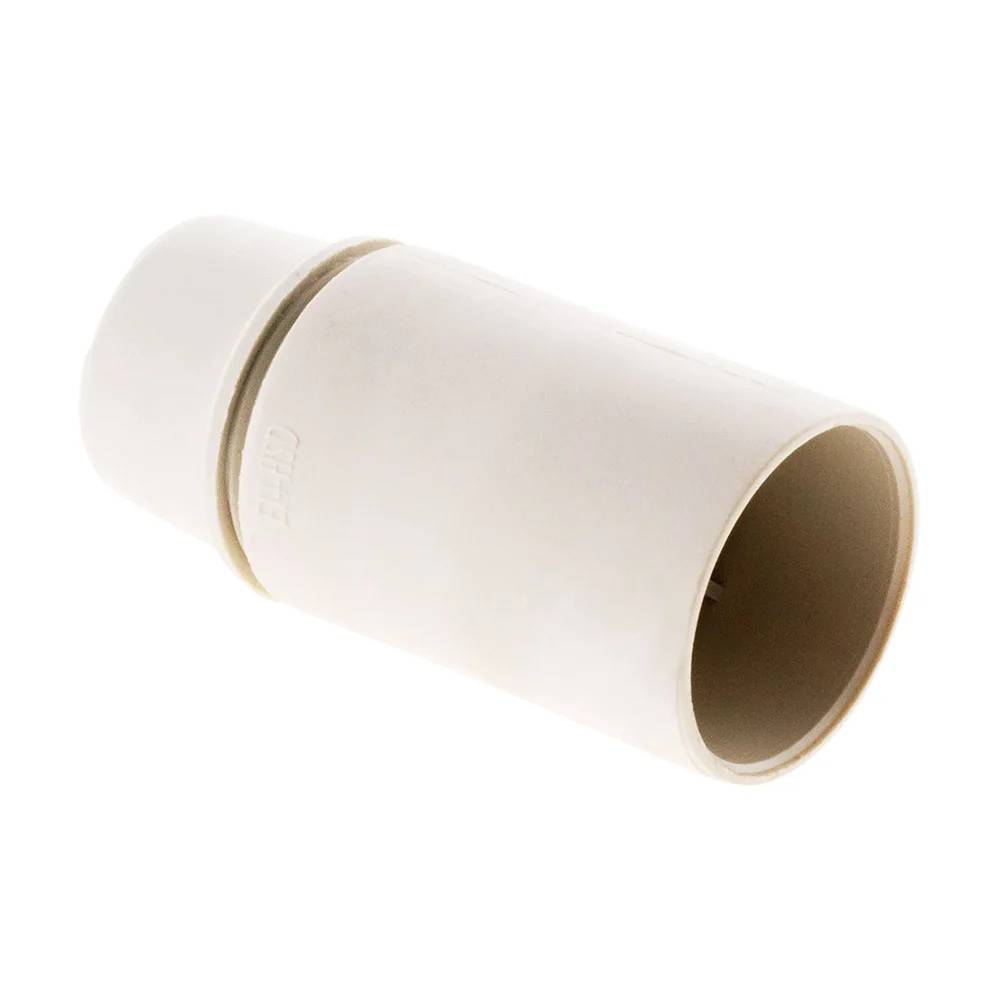 Douille E14 Thermoplastique Lisse Blanc - 140710 - Image 1