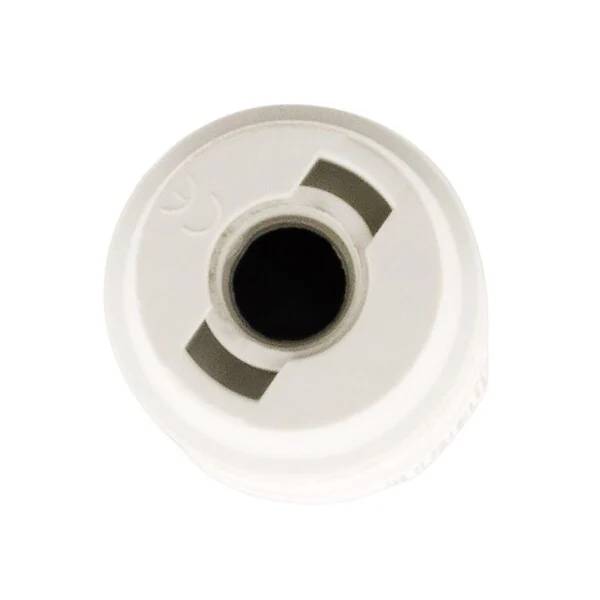 Douille E14 Thermoplastique Lisse Blanc - 140710 - Image 4