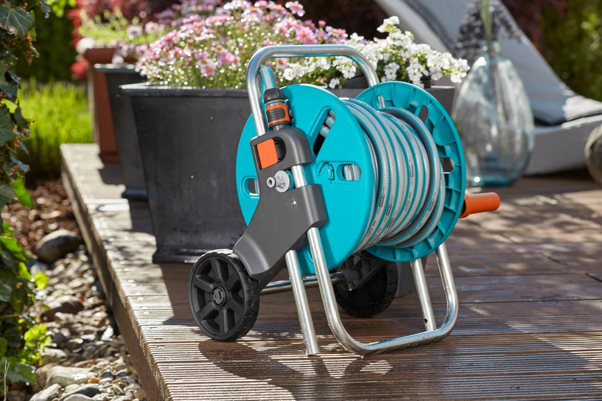 Dévidoir sur roues CleverRoll S 18500-20 - GARDENA - Imagen 1