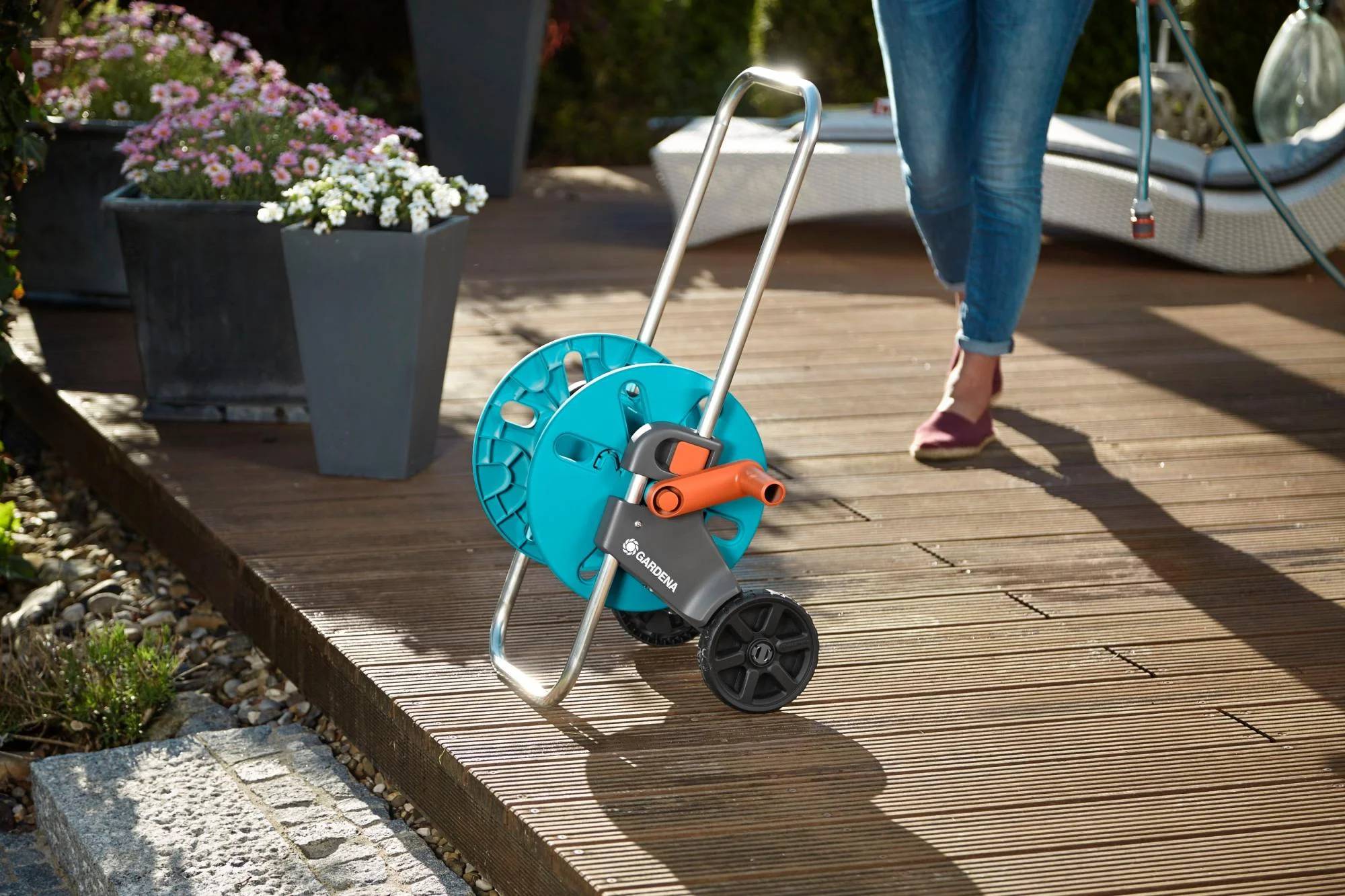 Dévidoir sur roues CleverRoll S 18500-20 - GARDENA - Imagen 9