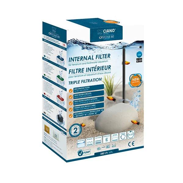 Filtre Immergé Aquarium CF Stone 80 L - CIANO - Image 2
