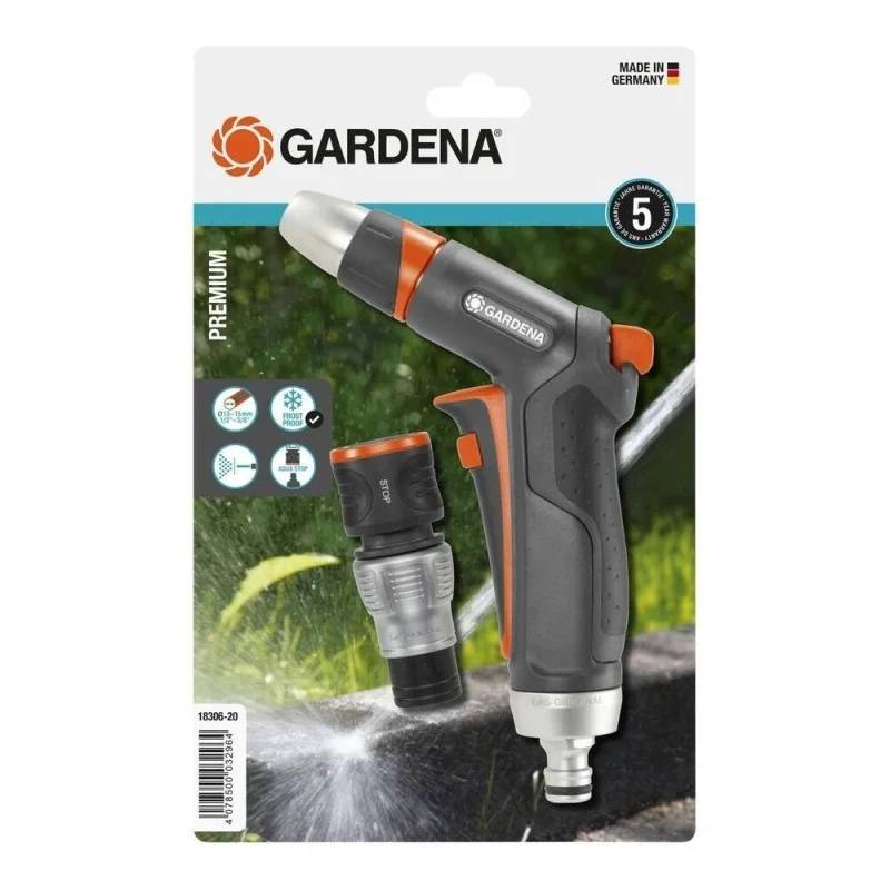 Kit pistolet de nettoyage raccord aquastop Premium GARDENA - Image 7