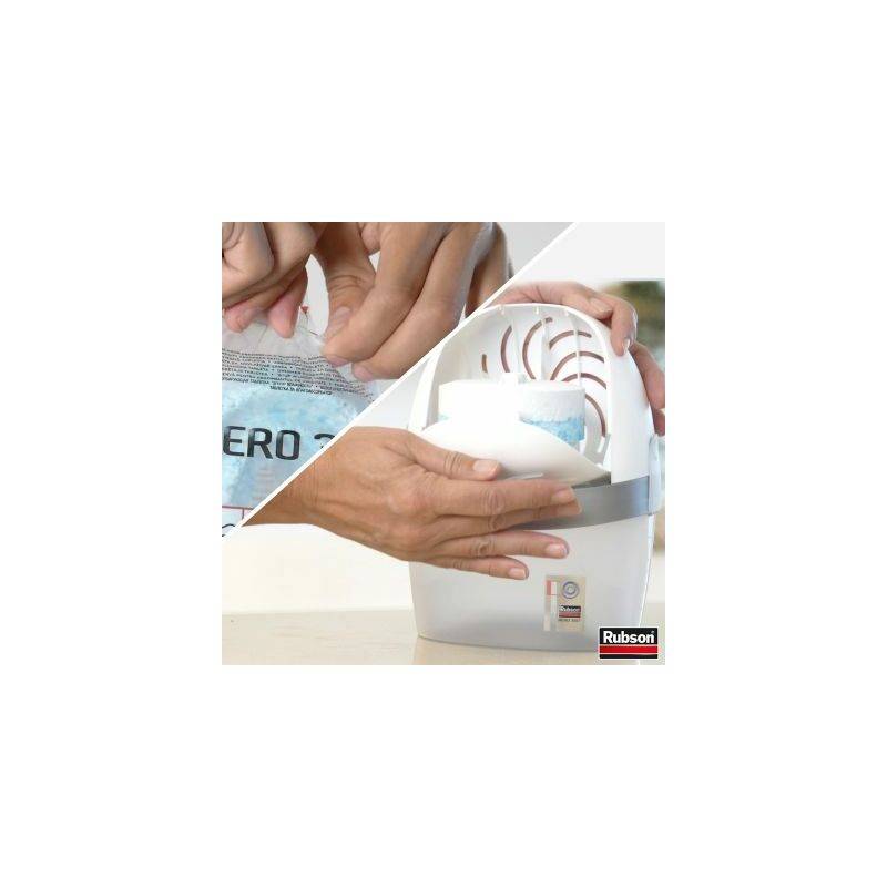 Tablettes Ultra-Absorbantes Absorbeur Humidité Lot de 4 RUBSON - Image 5
