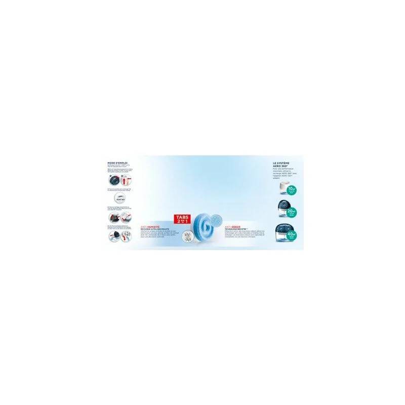 Tablettes Ultra-Absorbantes Absorbeur Humidité Lot de 4 RUBSON - Image 2