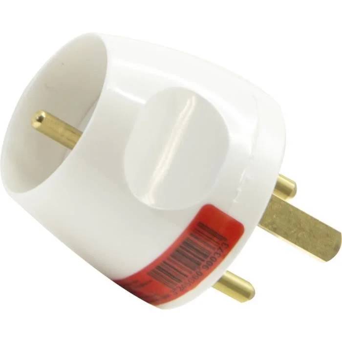 Adaptateur 2P+T Branchement 16A sur 20A Blanc - LEGRAND - Image 3