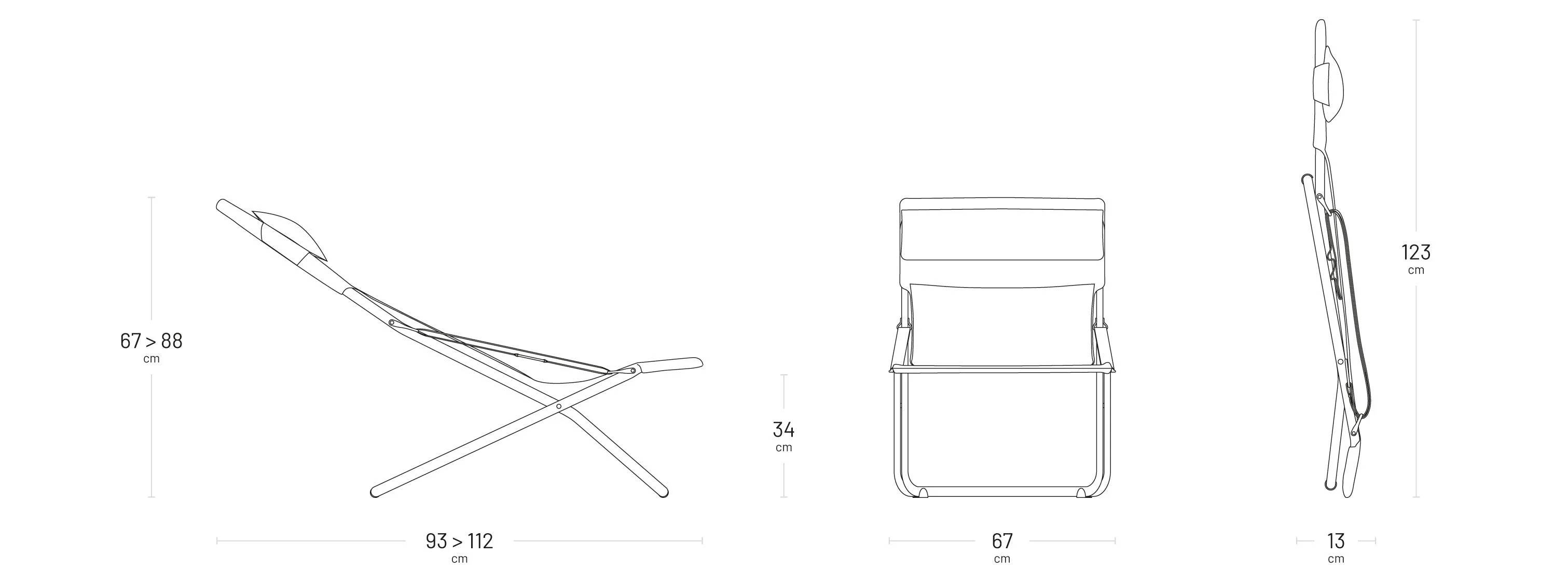 Lafuma-Mobilier - Chaise longue Transabed Batyline Iso Moss - LAFUMA - Imagen 5