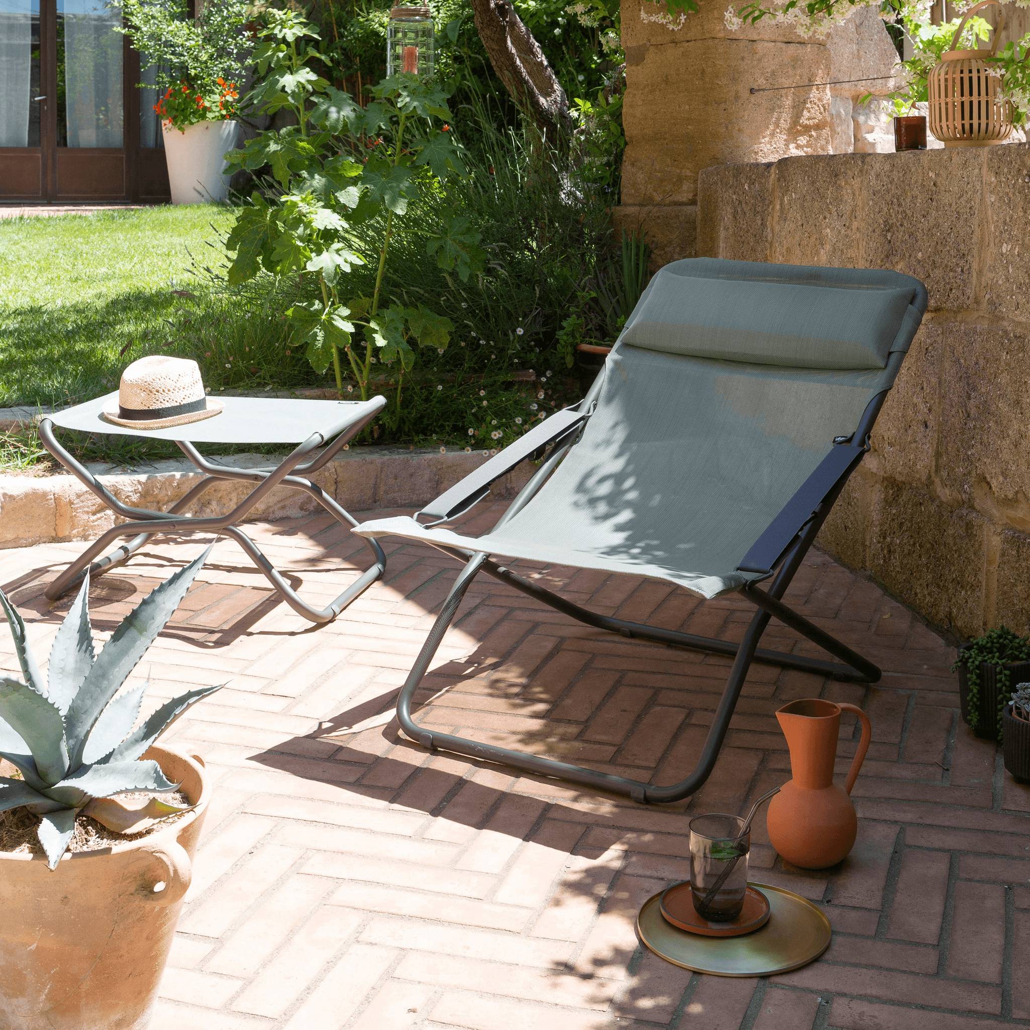 Lafuma-Mobilier - Chaise longue Transabed Batyline Iso Moss - LAFUMA - Imagen 2