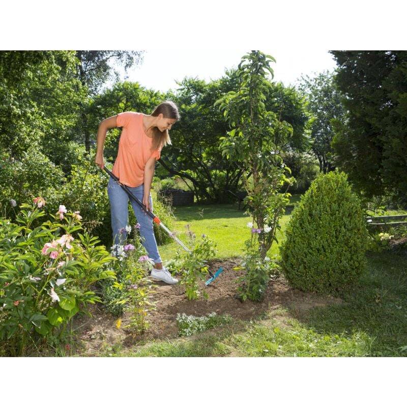 Manche télescopique aluminium réglable 90-145 cm - GARDENA - Image 2