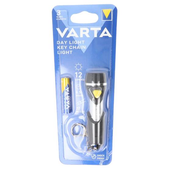 Lampe De Poche LED Aluminium Plastique Caoutchouc Noir Argent Ø 26,5 mm 94 mm - VARTA - Image 3