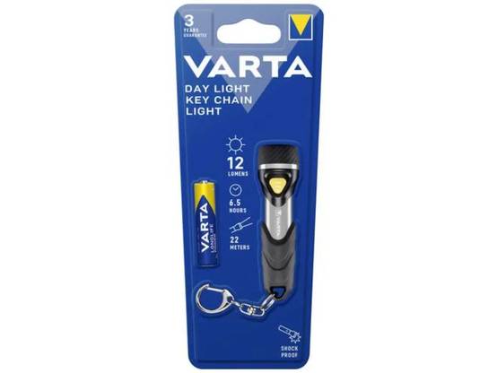 Lampe De Poche LED Aluminium Plastique Caoutchouc Noir Argent Ø 26,5 mm 94 mm - VARTA - Image 8