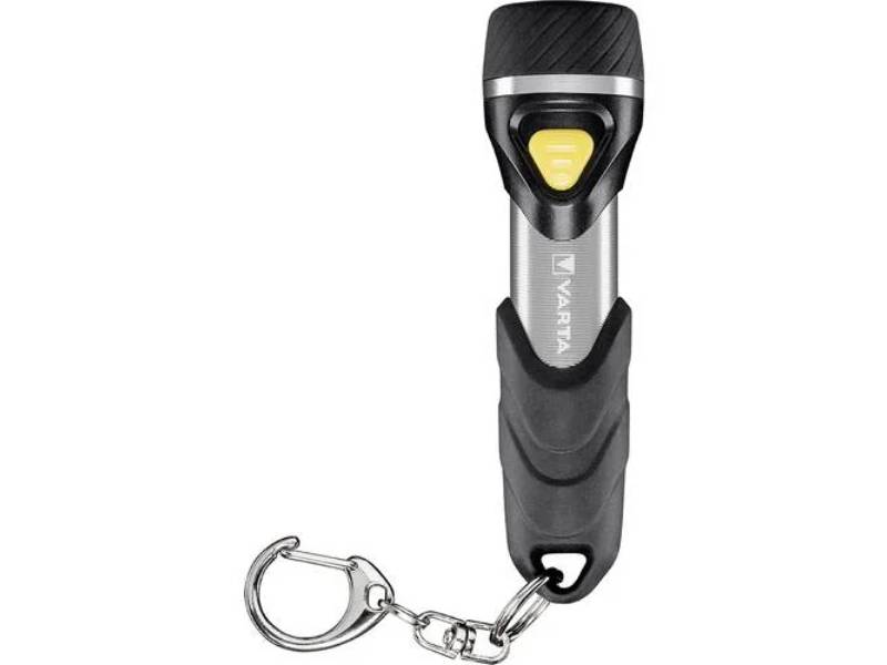 Lampe De Poche LED Aluminium Plastique Caoutchouc Noir Argent Ø 26,5 mm 94 mm - VARTA - Imagen 6