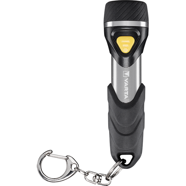 Lampe De Poche LED Aluminium Plastique Caoutchouc Noir Argent Ø 26,5 mm 94 mm - VARTA - Imagen 10