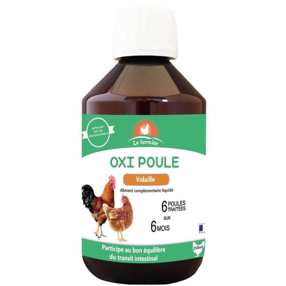 Aliment complémentaire liquide oxi poule 250 ml – LE FERMIER
