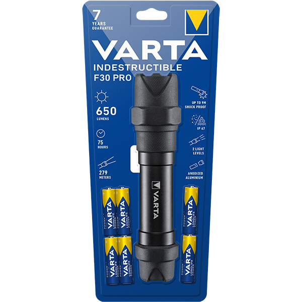 Lampe Torche Indestructible F30 PRO - VARTA - Imagen 1