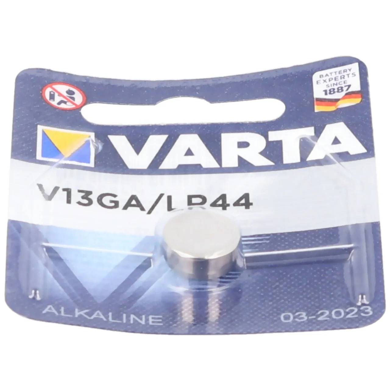 Pila de botón alcalina V13GA LR44 11,6 mm Ø 5,4 mm H - VARTA - Imagen 5